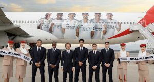 Real Madrid: Con Mbappé como invitado especial, un nuevo avión con los colores del equipo.