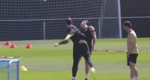 ¿Qué pasó en el entrenamiento del Barça? ¡Una pelea impactante!