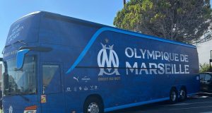Nuevo look para el autobús del Olympique de Marsella